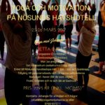 Planering för Yogahelgen den 25-26 mars